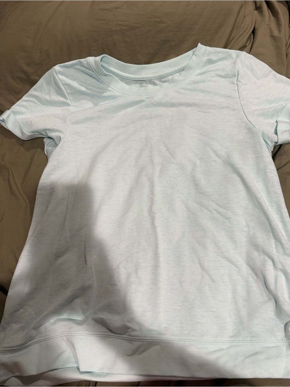The Southern Shirt Company Pale Blue Short Sleeve Crewneck Tee